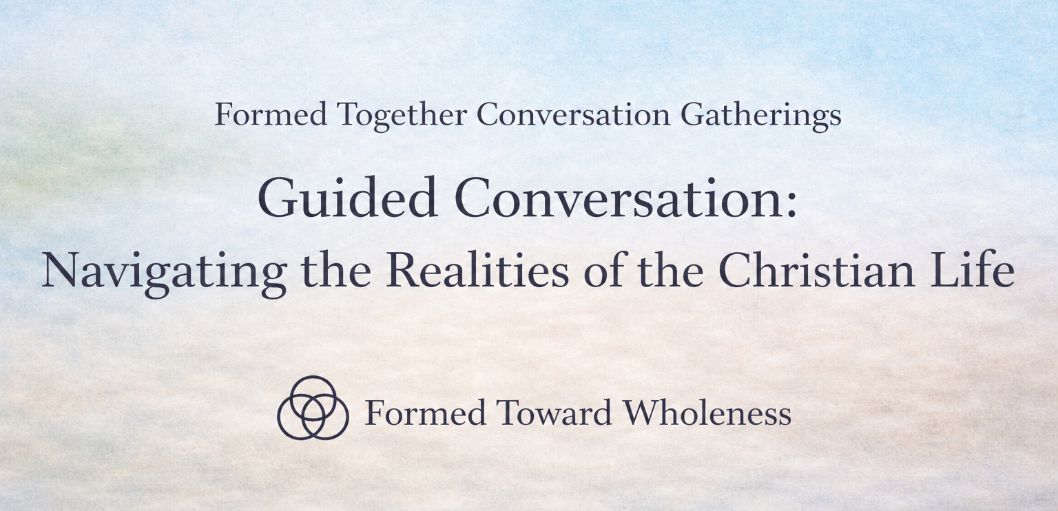 navigating the realities of the christian life conversation banner